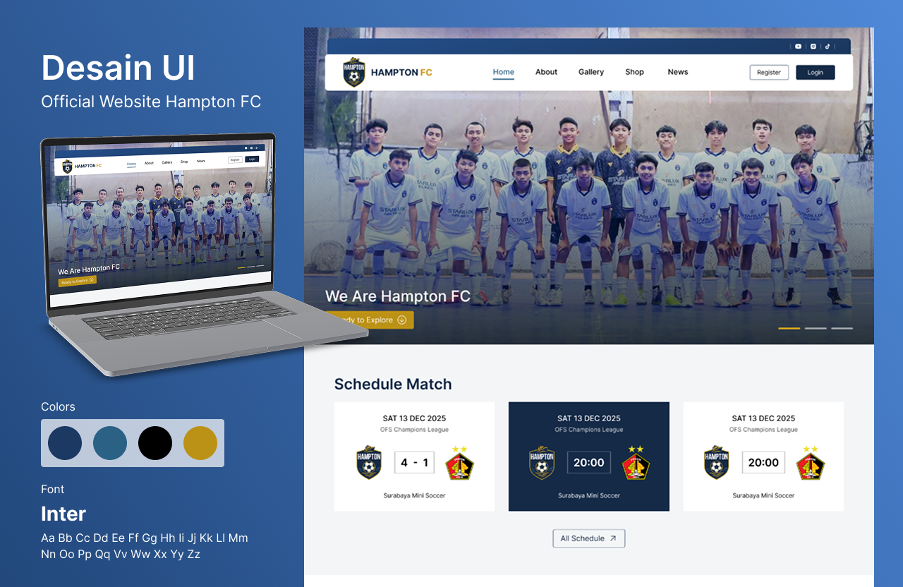 Website Hampton FC